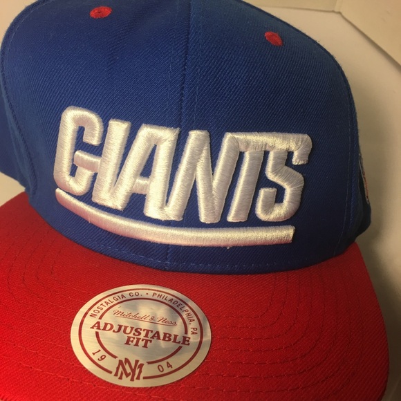 New York Giants Mitchell & Ness adjustable Hat - Picture 6 of 11